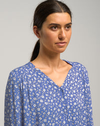 VISCOSE VEE PRINT BLOUSE - Viscose or Rayon - Wild South Clothing