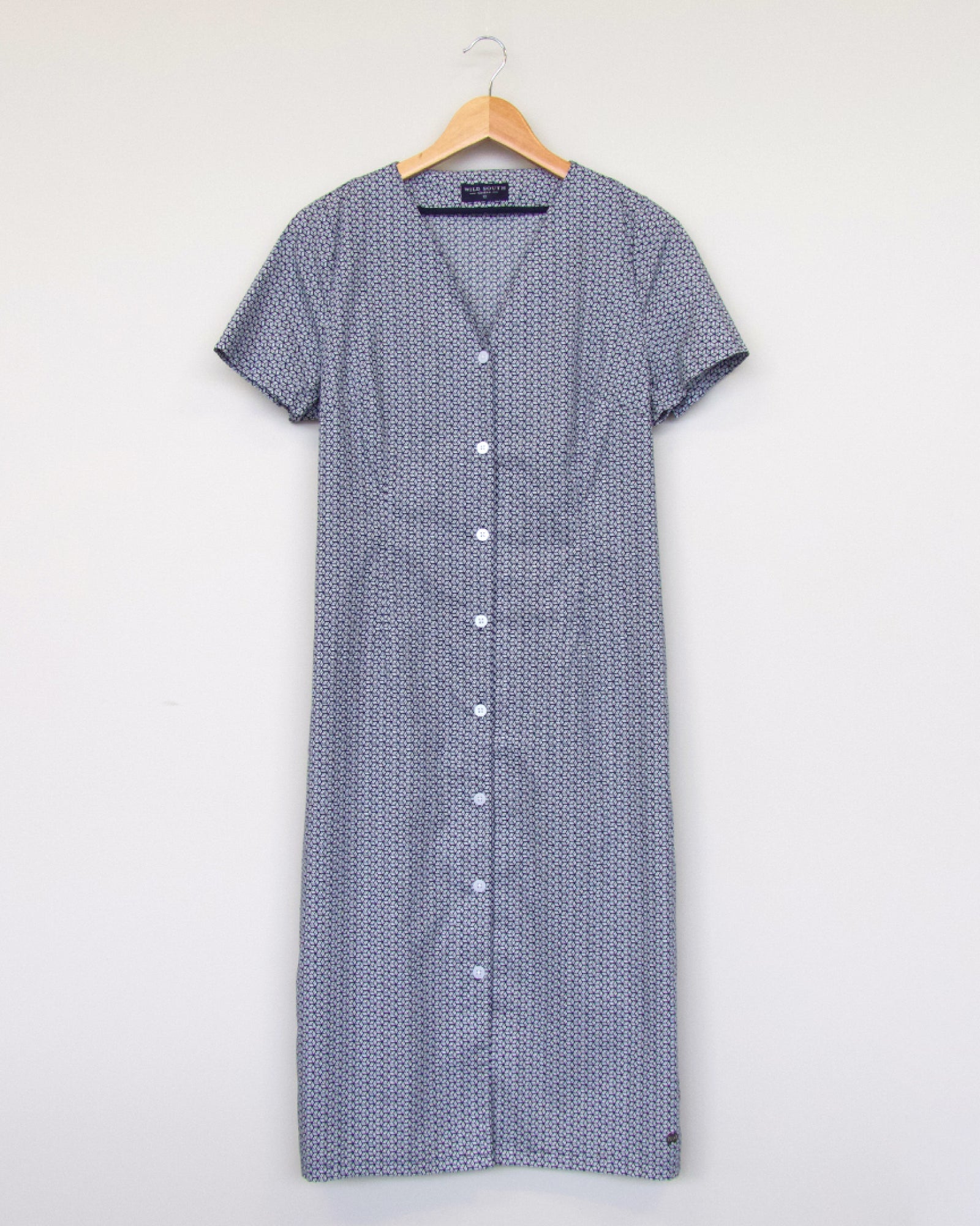 COTTON BUTTON MIDI DRESS3 - Wild South Clothing