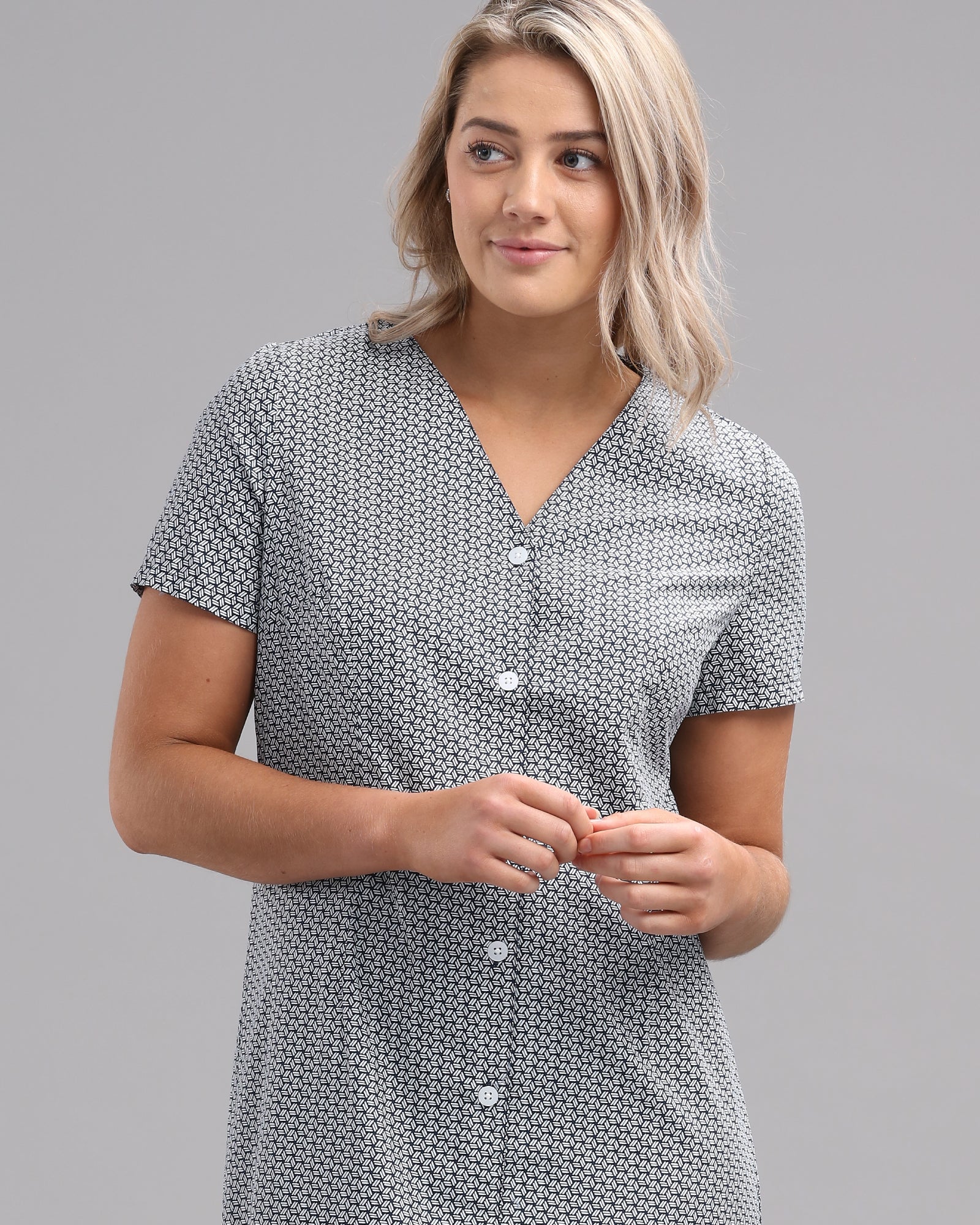 COTTON BUTTON MIDI DRESS3 - Wild South Clothing