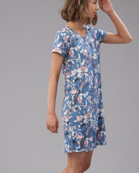VISCOSE RELAXED PRINT TEE DRES - Wild South Clothing