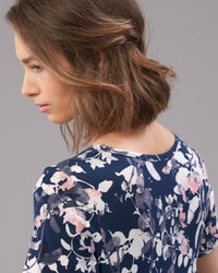 VISCOSE RELAXED PRINT TEE DRES - Wild South Clothing