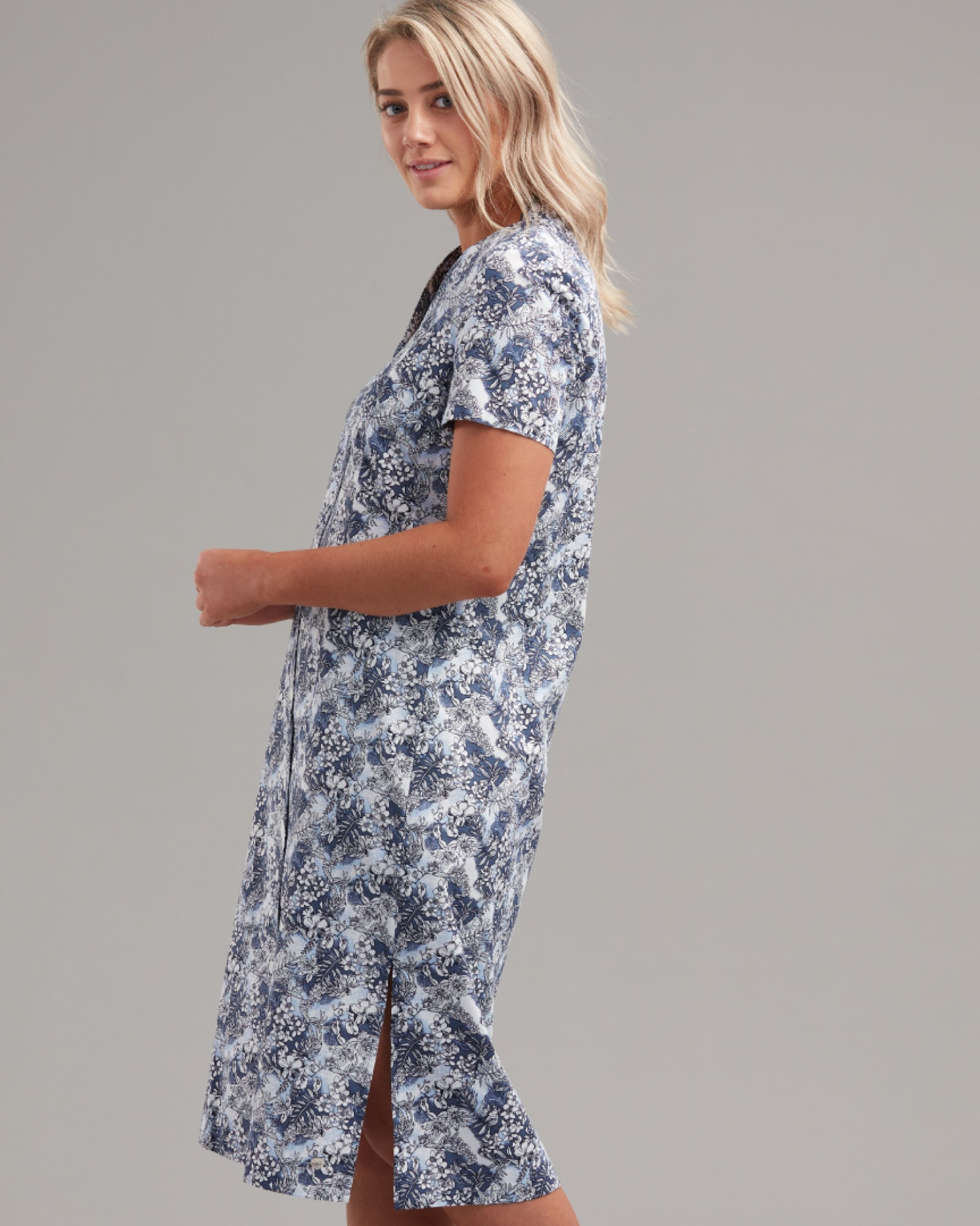 COTTON BUTTON MIDI DRESS - Wild South Clothing