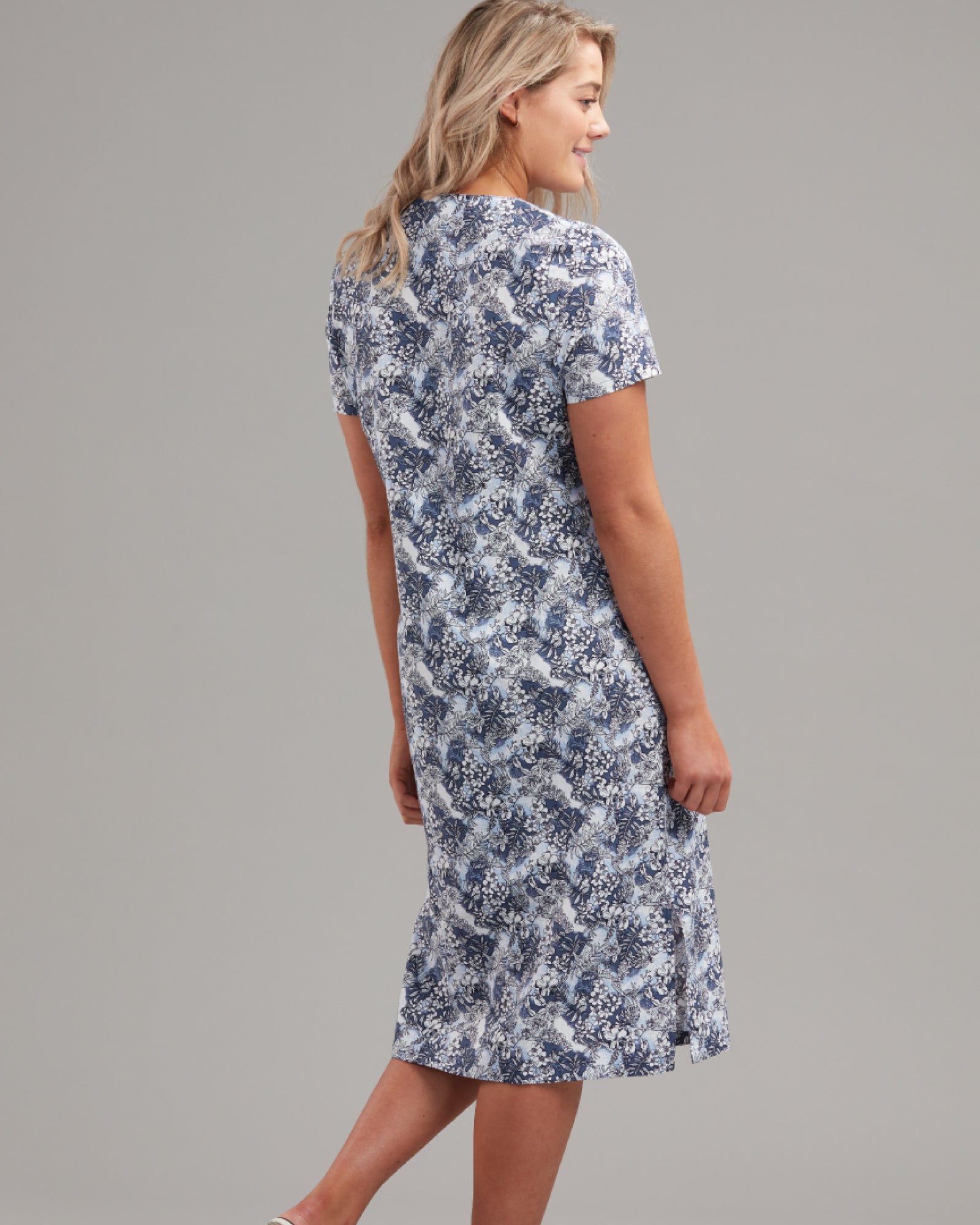 COTTON BUTTON MIDI DRESS - Wild South Clothing