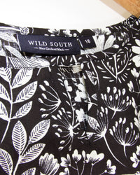 VISCOSE LINEN CUT OUT TOP - Linen Mix - Wild South Clothing