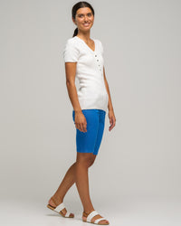 COTTON COMFORT JEAN SHORT