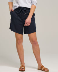 LYOCELL TIE WAIST SHORT