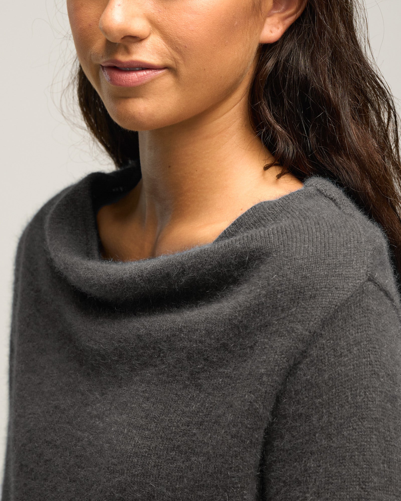 MERINO POSSUM COWL NECK - MERINO POSSUM - Wild South Clothing