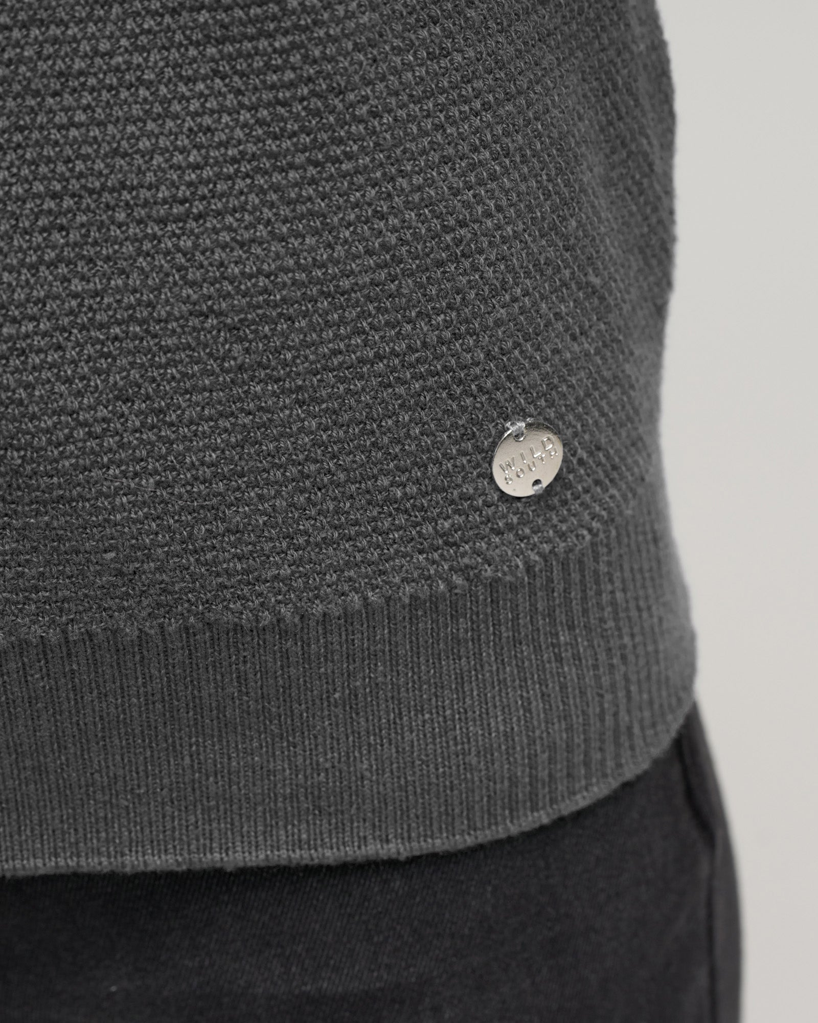 CASHMERE COTTON  CREW STITCH - Cashmere Cotton - Wild South Clothing