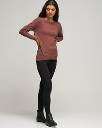 CASHMERE COTTON SWINGY CREW - Wild South Clothing