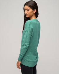 CASHMERE COTTON SWINGY CREW - Cashmere Cotton - Wild South Clothing