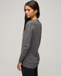 CASHMERE COTTON SWINGY CREW - Cashmere Cotton - Wild South Clothing