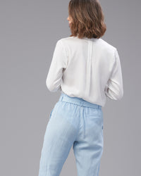 LINEN  TIE WAIST PANT - Wild South Clothing