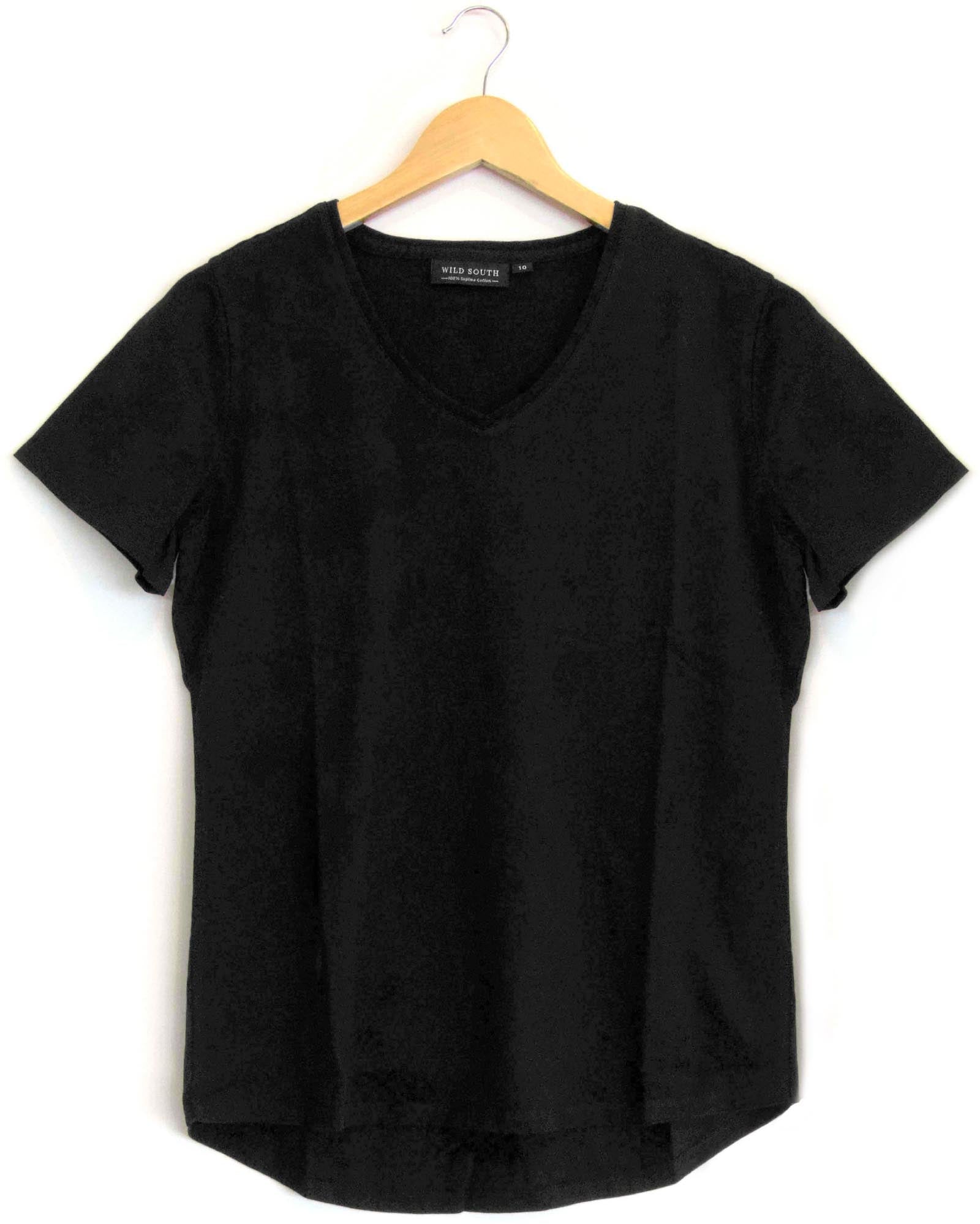 SUPIMA COTTON VEE TEE