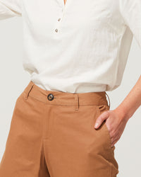 COTTON FINE TWIL CAPRI